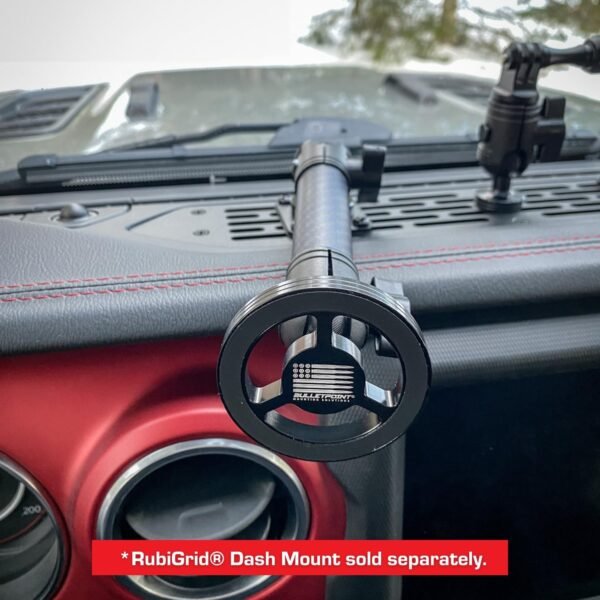 Bulletpoint Dash Mount Magnetic Cell Phone Holder Compatible with MagSafe iPhone Smartphones - 20mm (0.787 inches) Attachment Ball (MagSafe Holder with 7cm Arm)