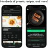 CHEF iQ Sense Smart Wireless Meat Thermometer with 3 Ultra-Thin Probes, Unlimited Range Bluetooth Meat Thermometer, Digital Food Thermometer for Remote Monitoring of BBQ Grill, Oven