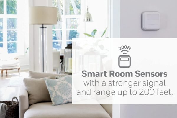 Honeywell Home T9 WiFi Smart Thermostat with 1 Smart Room Sensor, Touchscreen Display