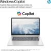 HP 17.3" FHD Business Laptop, 32GB RAM 1.5TB Storage (1TB SSD+512GB Docking Station Set), 6-Cores AMD Ryzen 5, Windows 11 Pro with Microsoft Office Home & Business Included, PLUSERA Earphones, Silver