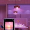 Govee Smart Light Bulbs, Color Changing Light Bulb, Work with Alexa and Google Assistant, 16 Million Colors RGBWW, WiFi & Bluetooth LED Light Bulbs, Music Sync, A19, 800 Lumens, 4 Pack