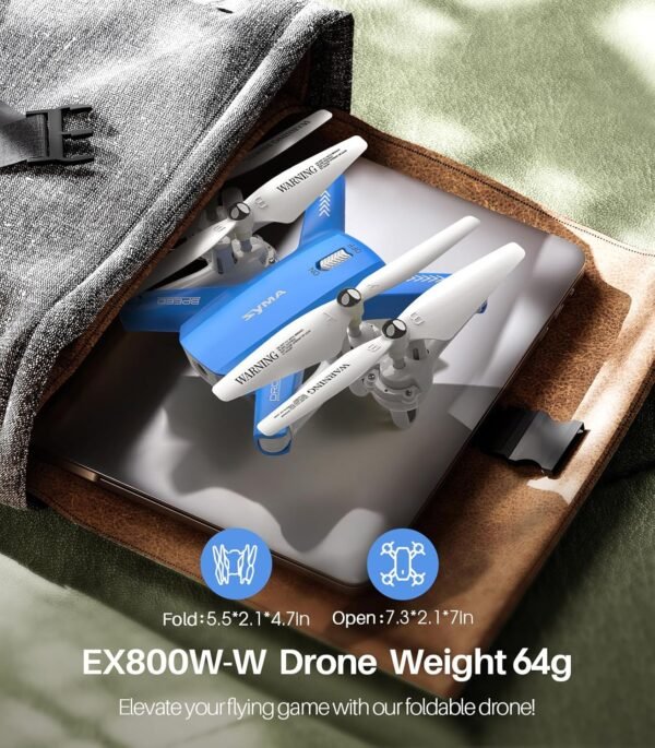 SYMA Drone with Camera for Adults Kids,1080P FPV Camera RC Quadcopter with Altitude Hold, One Key Start, 3D Flips, 2 Batteries Remote Control Helicopter Flying Toys Gifts for Boys Girls