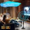 TV Antenna Indoor Antenna for Smart TV for Long Range Reception and All Smart TVs HD Digital Antenna with Amplifier Signal Booster for Local Channels Supports 4K 1080p-2025 Upgrade