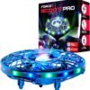 Force1 Scoot Pro Hand Operated Drone for Kids or Adults- Induction Hands Free Motion Sensors Mini Drones with Bright LED Projection, 360 Flips, Easy Indoor Small UFO Flying Orb Ball Drone Toy for Boys Girls