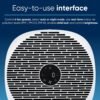 BLUEAIR Air Purifiers for Large Rooms, Cleans 3,048 Sqft In One Hour, HEPASilent Smart Air Cleaner For Home, Pets, Allergies, Virus, Dust, Mold, Smoke - Blue Pure 211i Max