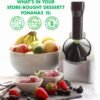 Yonanas Classic Original Healthy Dessert Fruit Soft Serve Maker, 200-Watt, Silver