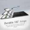 ASUS Chromebook CX1500 15.6" FHD Laptop, Intel Celeron N3350 Processor, 4GB RAM, 64GB eMMC, Intel HD Graphics, 720P HD Webcam, Wi-Fi, Bluetooth, Chrome OS, Black (Renewed)