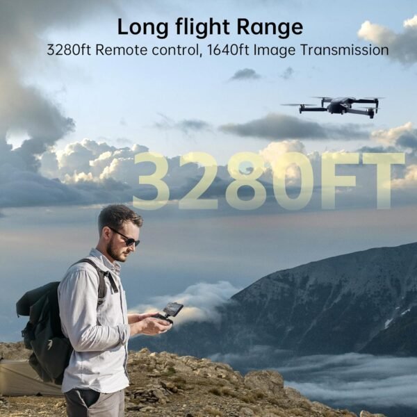 CHUBORY X10 PRO GPS Drone with Camera for Adults 4K UHD, 90 Min Long Flight Time,3280 FT Long Control Range, Auto Return, Follow Me, Brushless Motor, 5G FPV RC Quadcopter for Beginners(