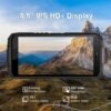 DOOGEE S41T Rugged Unlocked 2025,Android 14 6300mAh Battery,8GB+64GB,4G Dual Sim Rugged Smartphone,13MP Camera,IP68 Waterproof Cell Phone,Face Unlock,NFC/T-Mobile,Black