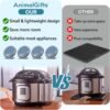 Appliance Sliders for Kitchen 24 PCS Self-Adhesive Small Kitchen Appliance Slider Hacks Easy to MovIing & Space Saving Must Have Gadgets Mixer Accessories for countertop