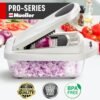 81Pqv2ZZSpL._AC_SL1500_.jpg Mueller Pro-Series 10-in-1, 8 Blade Vegetable Chopper, Onion Mincer, Cutter, Dicer, Egg Slicer with Container, French Fry Cutter Potatoe Slicer, Home Essentials & Kitchen Gadgets, Salad Chopper