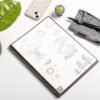 Rocketbook Core Reusable Spiral Notebook, Letter Size 8.5x11, Black - Dotted Pages, App-Connected, Erasable, Durable Cover, Ideal for School, Work, and Creative Projects