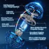 2025 AI Flying Orb Ball Toys, Galaxy Cosmic Globe Boomerang Hover Ball, Hand Drone Orbit, Galactic Fidget Spinning, Birthday Cool Stuff for 6 7 8 9 10+ Year Old Boys Girls Teens Outdoor