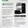 DroneMobile X1 LTE Module Locate and Start Your car by Smartphone or smartwatch with Sound of Tri-State Lanyard Bundle