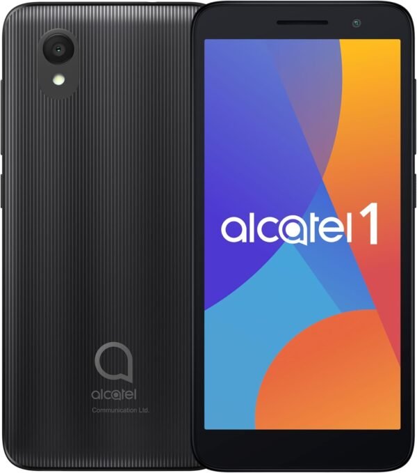 Alcatel 1 (32GB) 5.0" Full View Display - Removable Battery Alcatel 1 (32GB) 5.0" Full View Display - Removable Battery - Dual SIM GSM Unlocked US & Global 4G LTE International Version - Volcano Black