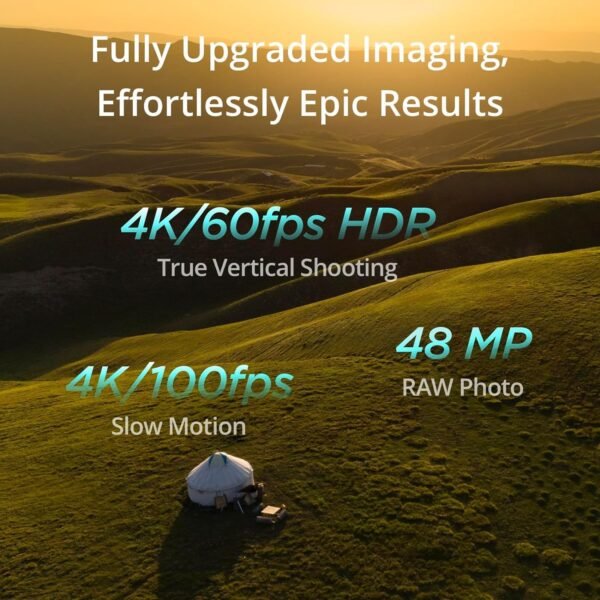 DJI Mini 4 Pro Folding Drone with RC 2 Remote (With Screen) Fly More Combo Plus, 4K HDR Video Camera for Adults, Under 249g,Omnidirectional Sensing, 3 Plus Batteries Bundle with Deco Gear Accessories
