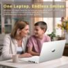 HP Stream 14" HD BrightView Laptop, Intel Celeron N4120 Processor, 16GB RAM, 64GB SSD, Intel UHD Graphics, 720p Webcam, WiFi, HDMI, Win 11 S, Silver (Renewed)