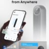 Dreo Tower Fan for Bedroom, Smart Oscillating Quiet Floor Fans, Standing Bladeless Fan with Remote and WiFi Voice Control, 4 Modes, 4 Speeds, 8H Timer, 28dB, Works with Alexa/Google