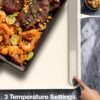 Electric Warming Tray - Full Surface Heating,Rollable & Portable,Premium Silicone Nano-Material,3 Temperature Settings,Auto Shut-Off -Versatile Food Warmer for Gatherings,Parties,Everyday Use