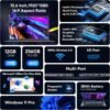 Coolby 15.6inch Windows 11 Laptop, 12GB RAM/256GB SSD, 1920x1080 IPS Display, Intel N95(Beats N5095) Quad Core Laptop Computer, Support Fingerprint, WiFi 5, BT