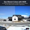 WYZE Cam v4, 2.5K HD WiFi Smart Home Security Camera, Indoor/Outdoor, Pet/Baby Monitor, Motion Activated Spotlight/Siren, Color Night Vision, 2-Way Audio, Works with Alexa & Google, Wired, Grey