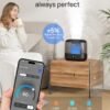 Dreo Smart Humidifiers for Bedroom, Top Fill 4L Cool Mist Humidifier with Nightlight, 32H Runtime, Touch/APP/Voice Control, Quiet Ultrasonic Humidifiers for Large Room, Home, Baby, Plants, Office