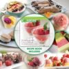 Yonanas Classic Original Healthy Dessert Fruit Soft Serve Maker, 200-Watt, Silver