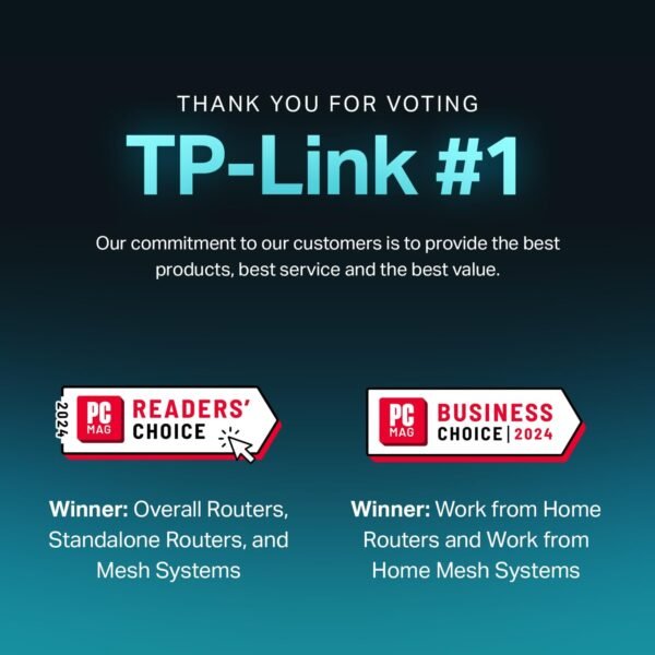 TP-Link Deco BE33000 Quad-Band WiFi 7 Mesh System (Deco BE95) for Whole Home Coverage up to 7800 Sq.Ft with AI-Driven Smart Antennas, 10G Multi-Gig Ethernet ports, Replaces Router and Extender(2-pack)