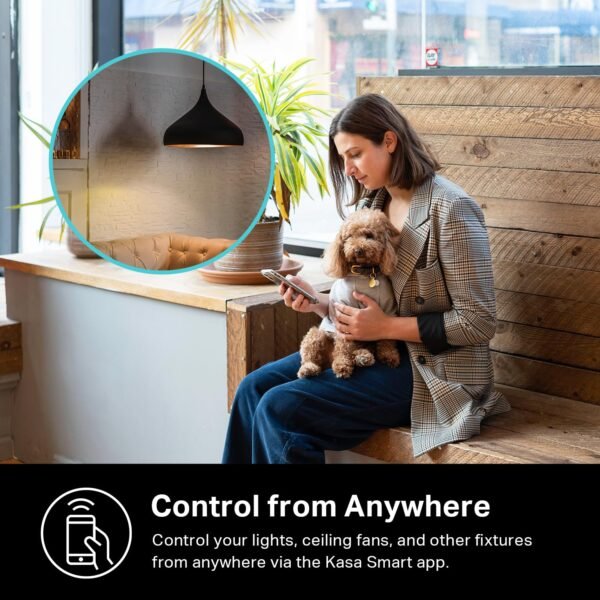 1748574936_81jjngR9bfL._SL1500_.jpg Kasa Smart 3 Way Switch HS210 KIT, Needs Neutral Wire, 2.4GHz Wi-Fi Light Switch works with Alexa and Google Home, UL Certified, No Hub Required, White,2 Count (Pack of 1)