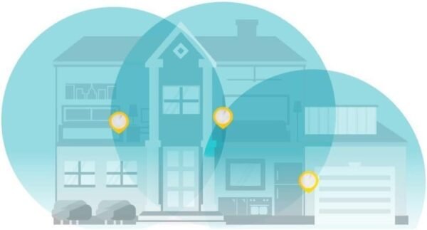 TP-Link Deco Mesh WiFi System(Deco M5) –Up to 5,500 sq. ft. Whole Home Coverage and 100+ Devices,WiFi Router/Extender Replacement, Anitivirus, 3-pack