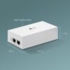 41lCIWPl4wL._AC_SL1000_.jpg TP-Link TL-PI60G 802.3bt/at/af Gigabit PoE Injector | Non-PoE to PoE Adapter | Supplies up to 60W (PoE++) | Plug & Play | Desktop/Wall-Mount | Distance Up to 328 ft. | UL Certified