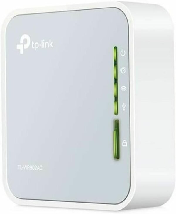 TP-Link AC750 Wireless Portable Nano Travel Router(TL-WR902AC) - Support Multiple TP-Link AC750 Wireless Portable Nano Travel Router(TL-WR902AC) - Support Multiple Modes, WiFi Router/Hotspot/Bridge/Range Extender/Access Point/Client Modes, Dual Band WiFi, 1 USB 2.0 Port