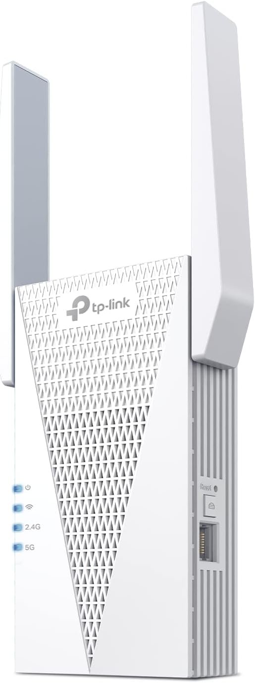 TP-Link AX3000 WiFi 6 Range Extender, PCMag Editor's Choice, Dual Band WiFi Repeater Signal Booster with Gigabit Ethernet Port, Access Point, APP Setup, OneMesh Compatible (RE715X)