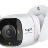 Tapo TP-Link ColorPro Wi-Fi Outdoor Camera | Plug-in | Daylight Tapo TP-Link ColorPro Wi-Fi Outdoor Camera | Plug-in | Daylight Clarity at Night | 2K QHD | Person/Pet/Vehicle Detection | Local/Cloud Storage | 127° FOV | Built-in Siren C325WB