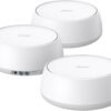 TP-Link Dual-Band BE5000 WiFi 7 Mesh Wi-Fi System (Deco BE25) TP-Link Dual-Band BE5000 WiFi 7 Mesh Wi-Fi System (Deco BE25) | 4-Stream 5 Gbps | 240 Mhz Channels | Covers up to 6,600 Sq.Ft | 2X 2.5G Ports Wired Backhaul | VPN,MLO, AI-Roaming, HomeShield (3-Pack)
