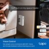 TP-Link Tapo Smart Plug Outlet Extender, Surge Protector, 18W Fast Charging, 3 Individual Smart Outlets, 1x USB-C & 2X USB-A, Smart Night Light, Works w/Apple HomeKit, Alexa & Google Home, Tapo P306