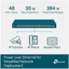 TP-Link TL-SG3452P | 48 Port Gigabit L2+ Managed PoE Switch | 48 PoE+ Port @384W, 4 x SFP Slots | PoE Auto Recovery | Omada SDN Integrated | IPv6 | Static Routing | 5 Year Manufacturer Warranty