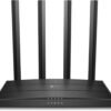 TP-Link AC1200 Gigabit WiFi Router (Archer A6) - Dual Band MU-MIMO Wireless Internet Router, 4 x Antennas, OneMesh and AP mode, Long Range Coverage