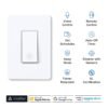 TP-Link Tapo Matter Smart Light Switch: Voice Control w/Siri, Alexa & Google Assistant | UL Certified | Timer & Schedule | Easy Guided Install | Neutral Wire Required | Single Pole | Tapo S505