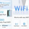 TP-Link AX3000 WiFi 6 Range Extender, PCMag Editor's Choice, Dual Band WiFi Repeater Signal Booster with Gigabit Ethernet Port, Access Point, APP Setup, OneMesh Compatible (RE715X)
