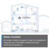 TP-Link Tapo Matter Smart Light Switch: Voice Control w/Siri, Alexa & Google Assistant | UL Certified | Timer & Schedule | Easy Guided Install | Neutral Wire Required | Single Pole | Tapo S505