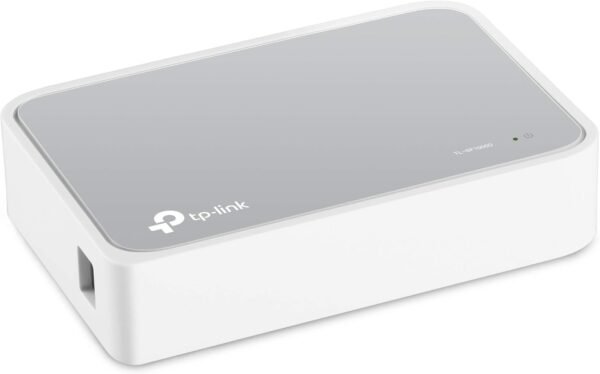61MluQaPCbL._AC_SL1500_.jpg TP-Link 5 Port 10/100 Mbps Fast Ethernet Switch | Desktop Ethernet Splitter | Ethernet Hub | Plug & Play | Fanless Quiet | Desktop Design | Green Technology | Unmanaged (TL-SF1005D),White
