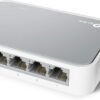61PsReH1-qL._AC_SL1500_.jpg TP-Link 5 Port 10/100 Mbps Fast Ethernet Switch | Desktop Ethernet Splitter | Ethernet Hub | Plug & Play | Fanless Quiet | Desktop Design | Green Technology | Unmanaged (TL-SF1005D),White