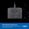 TP-Link Tapo Matter Outdoor Smart Plug, 2 Individual outlets, IP65 Weather Resistance, Works with Apple Home, Alexa, Google Home, Long Wi-Fi Range, 2.4G Wi-Fi Only, ETL Certified(Tapo P400M)