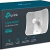 TP-Link CPE710 | 5GHz AC 867Mbps Long Range Gigabit Outdoor CPE for PtP and PtMP Transmission | Point to Point Wireless Bridge | 23dBi | Passive PoE Powered w/Free PoE Injector | Pharos Control
