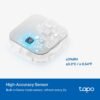 TP-Link Tapo Smart Temperature and Humidity Sensor T310, White, Requires Tapo Hub, High-Accuracy Swiss-Made Sensor, Real-Time Notifications, Free Data Storage, Long-Lasting Performance