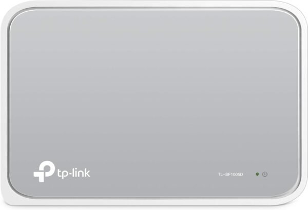 61jTDwVHifL._AC_SL1500_.jpg TP-Link 5 Port 10/100 Mbps Fast Ethernet Switch | Desktop Ethernet Splitter | Ethernet Hub | Plug & Play | Fanless Quiet | Desktop Design | Green Technology | Unmanaged (TL-SF1005D),White