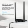 61kYC6S02SL._AC_SL1500_.jpg TP-Link WiFi 6 USB Adapter for Desktop PC - (Archer TX20U Plus) AX1800 Wireless Network Adapter with 2.4GHz, 5GHz, High Gain Dual Band 5dBi Antenna, WPA3, Supports Windows 11/10