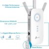 61njadp8goS._AC_SL1500_.jpg TP-Link AC1900 WiFi Extender (RE550), Covers Up to 2800 Sq.ft and 35 Devices, 1900Mbps Dual Band Wireless Repeater, Internet Booster, Gigabit Ethernet Port