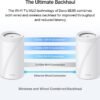 TP-Link Deco BE33000 Quad-Band WiFi 7 Mesh System (Deco BE95) for Whole Home Coverage up to 7800 Sq.Ft with AI-Driven Smart Antennas, 10G Multi-Gig Ethernet ports, Replaces Router and Extender(2-pack)